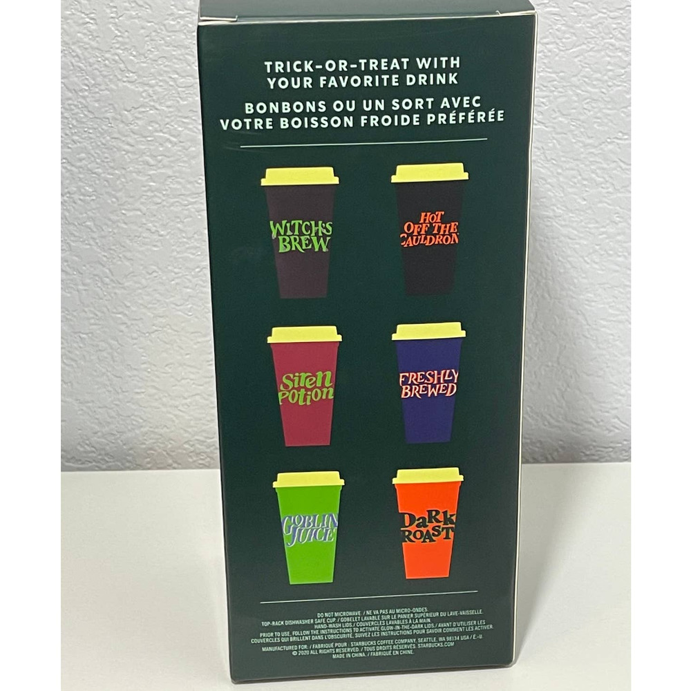 Starbucks Halloween Glow in the Dark Cup Set - Picture 4 of 4